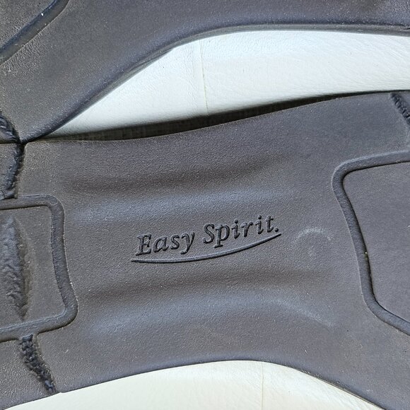 Easy Spirit Women moccasins White Leather Loafers Slip On Shoes Size 10 2A - Picture 11 of 15